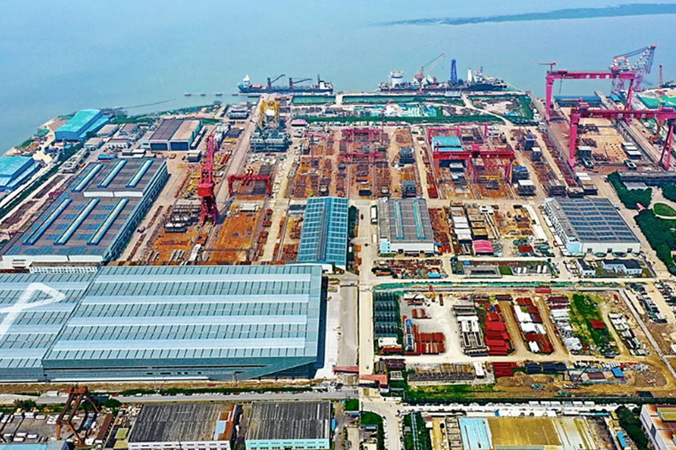 Tailoring to trends: Wison shipyard facilities in Nantong city in China