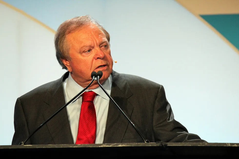 All his: Continental Resources founder Harold Hamm.