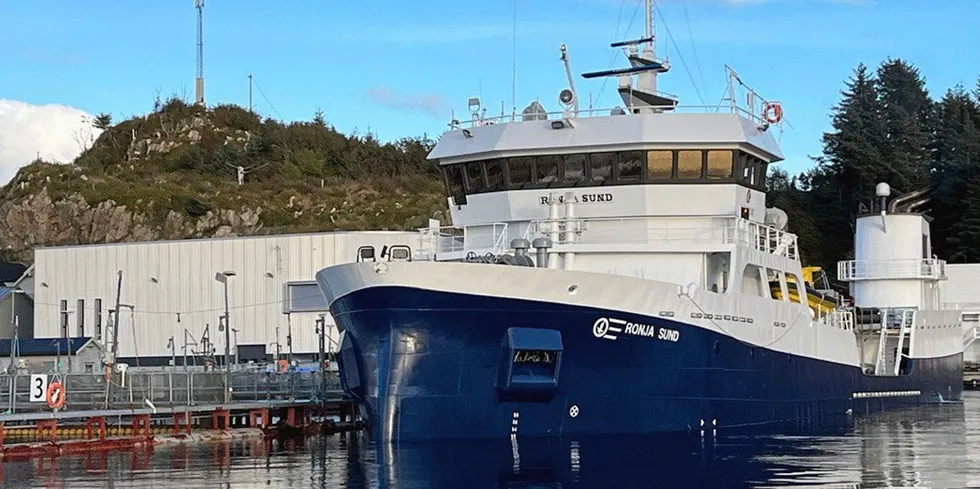 . «Ronja Sund» er en av båtene til rederiet Sølvtrans som kan bli tatt ut i streik denne helgen.
