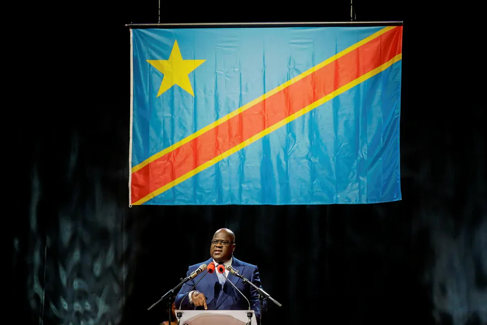 Meetings with Eni: DR Congo President Felix Tshisekedi