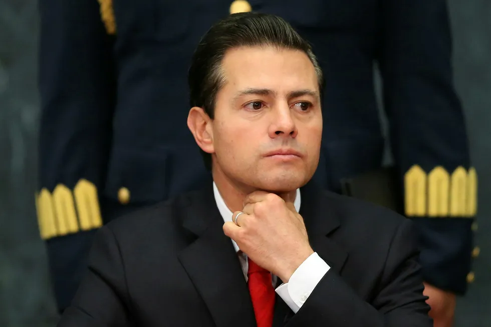 Mexico's President Enrique Pena Nieto. Foto: EDGARD GARRIDO