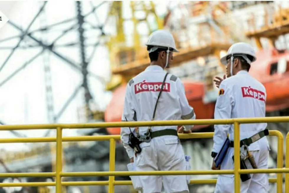 Providing assistance: Keppel has pledged to match, dollar-for-dollar, funds raised by its employees to help Singapore combat the Covid-19 pandemic