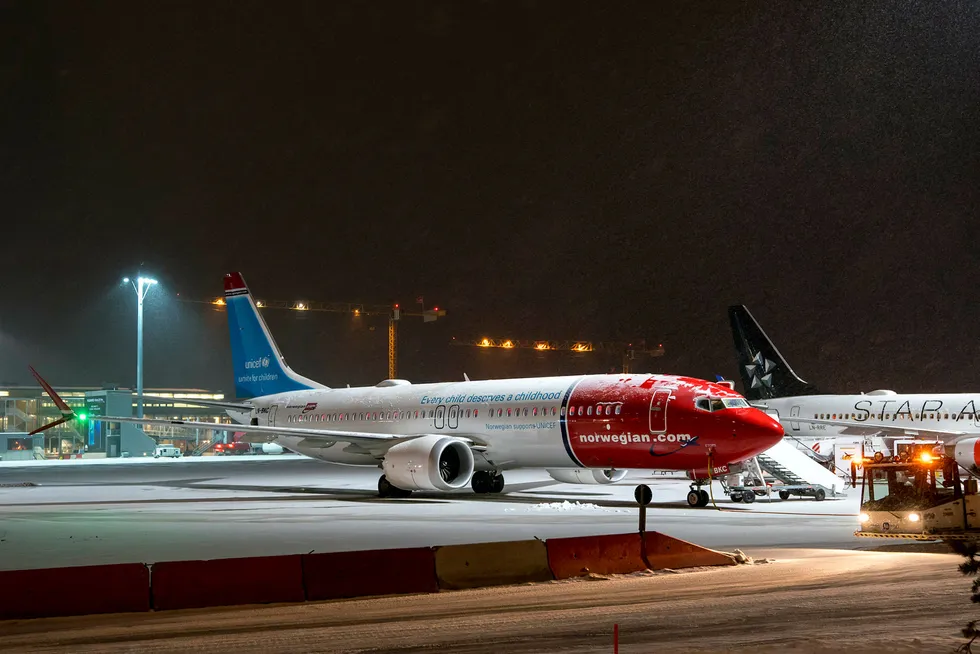 18 Norwegian-fly av typen Boeing 737 MAX 8 er satt på bakken etter at et Ethiopian Airlines-fly av samme modell styrtet i Etiopia tidligere denne måneden.