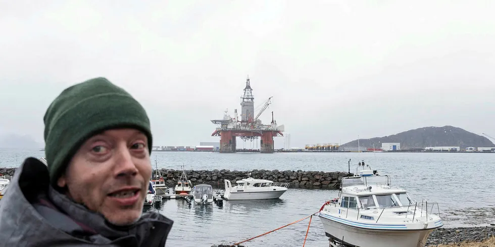 KRITISK: Greenpeace-sjef i Norge Frode Pleym er svært kritisk til at det skal hentes inn ny kunnskap om oljesituasjonen i Barentshavet Nord. Med seg i kritikken har han både WWF og Fiskebåt.