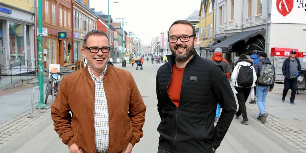 JA TIL FORSKER-UTSPILL: Nofima-forskerne Edgar Henriksen og Audun Iversen tar standpunkt i en politisk betent fiskeripolitikk. Mer av det takk, mener Fiskeribladet.Foto: Jørn Mikael Hagen