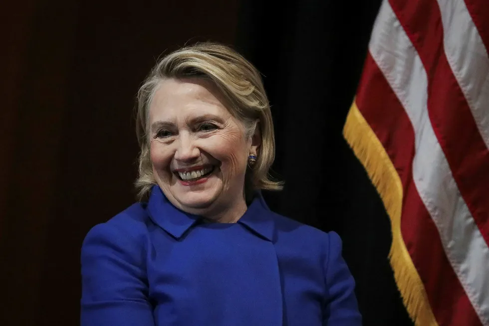 Hillary Clinton utelukker ikke å stille som presidentkandidat i USA i 2020-valget.