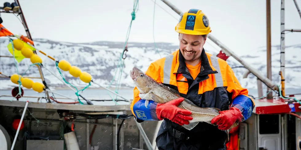 Finn Tore Frantzen har startet nytt fiskeriselskap i Båtsfjord. Han var årets kvalitetsfisker 2017.