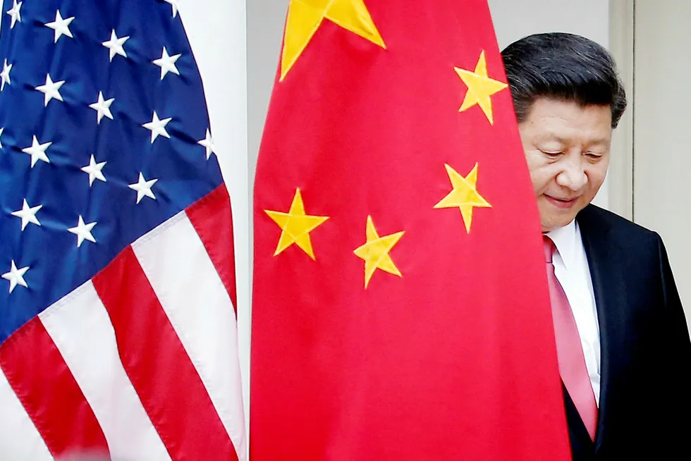 President Xi Jinpings Kina har vært USAs største kreditor siden Finanskrisen i 2008. Foto: Evan Vucci/Ap/NTB scanpix