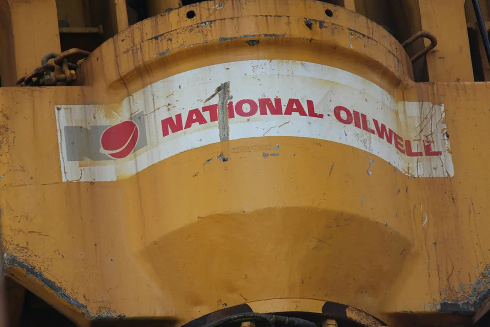 Quarterly loss: National Oilwell Varco