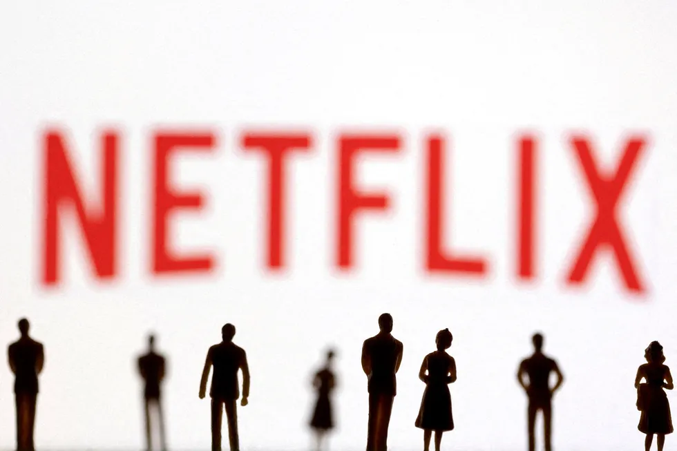Strømmegiganten Netflix steg over ti prosent på børsen onsdag.