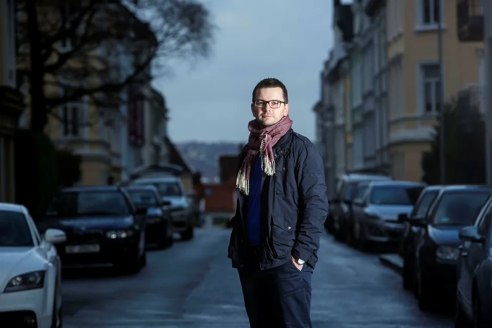 Øyulf Hjertenes, sjefredaktør i Bergens Tidende, beklager overfor leserne. Foto: Eivind Senneset