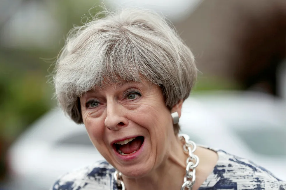 Sangen med kritisk tekst mot Storbritannias statsminister og leder av det konservative partiet, Theresa May, ble for sterk kost for BBC. Foto: Scott Heppell