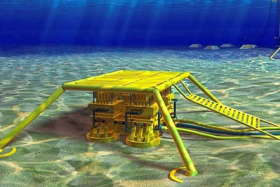 Cost savings: subsea template