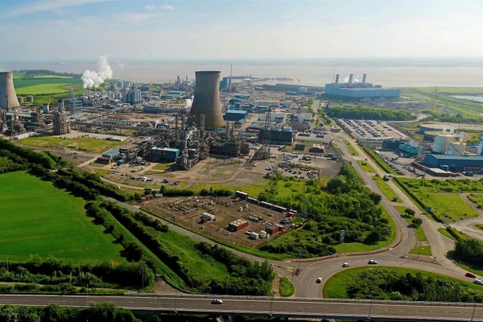 Captured: the Saltend Chemicals Park, one of the heavy CO2 emitters that could be decarbonised thanks to the new Northern Endurance Partnership plans