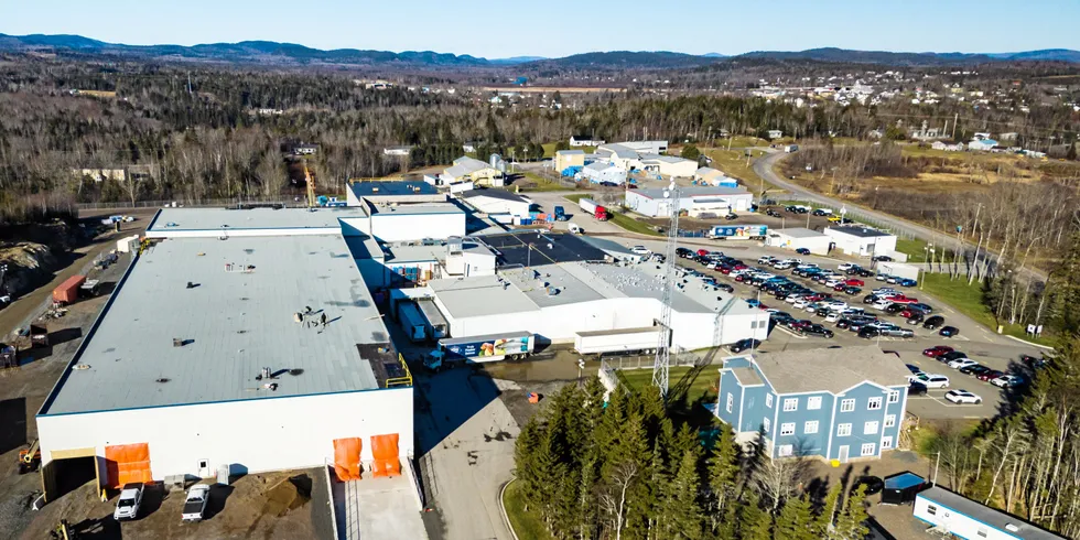The True North Salmon processing plant St. George, New Brunswick, is getting an upgrade.