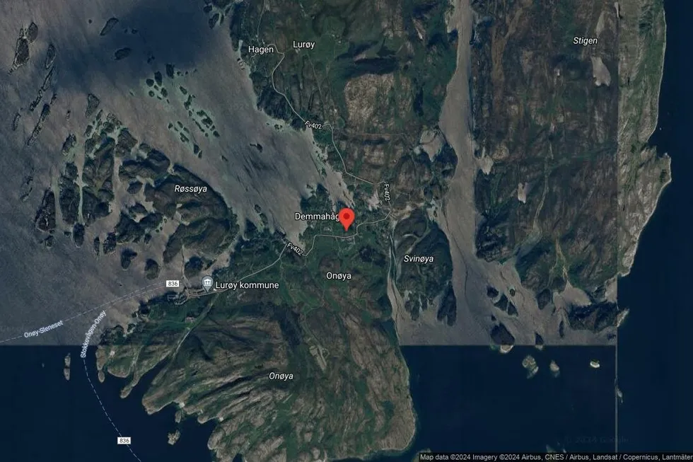 Området rundt Demma 5, Lurøy, Nordland