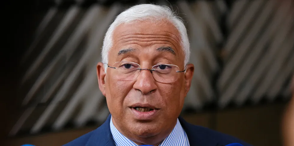 Portuguese Prime Minister António Costa.