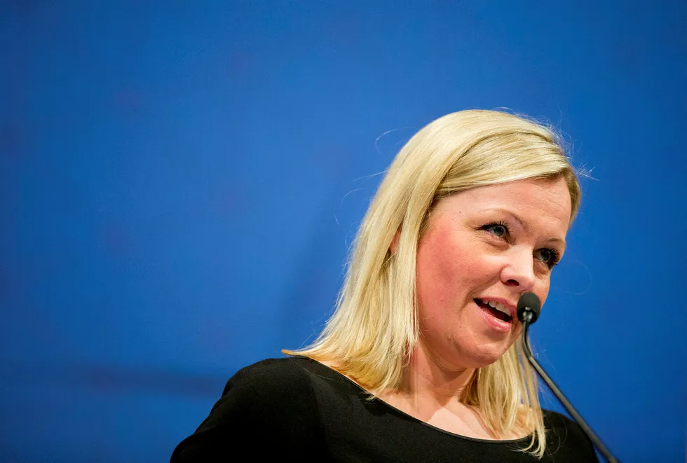 Ap-sekretær Kjersti Stenseng slår fast at partiet er positivt til utflytting av statlige arbeidsplasser. Foto: Vegard Wivestad Grøtt / NTB scanpix