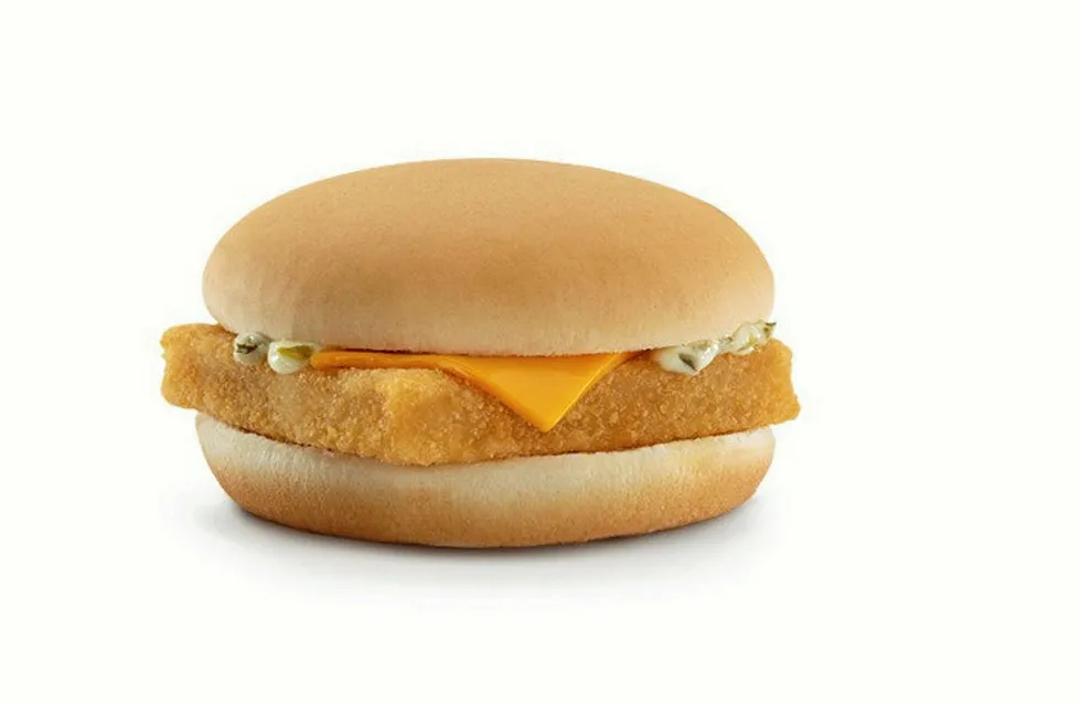 McDonald's Filet-O-Fish sandwich