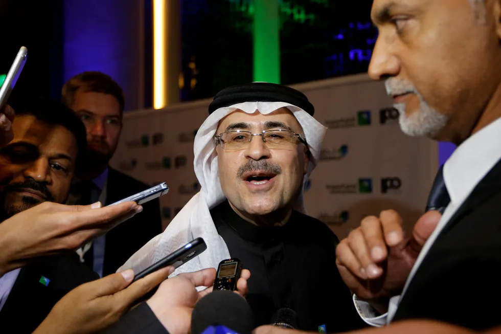 Tender hold-up: Saudi Aramco chief executive Amin Nasser