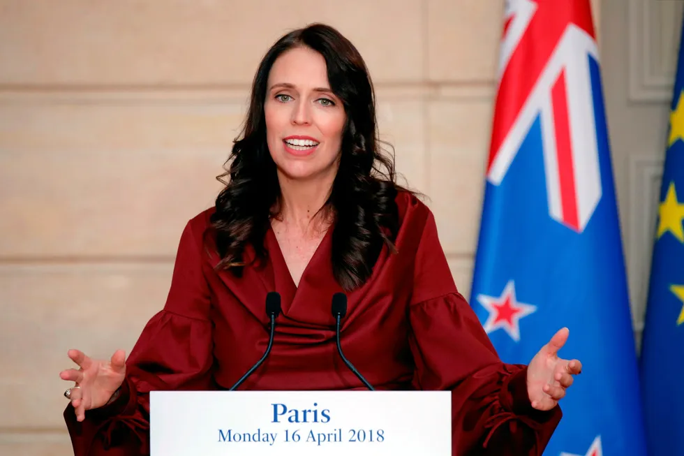 Beginning of the end? the government of New Zealand's Prime Minister Jacinda Ardern banned the issue of new offshore exploration permits in 2018