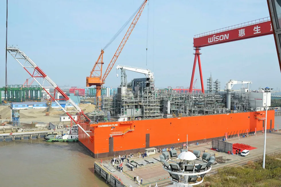 Going the extra yard: Wison Offshore & Marine has a lot of experience with big LNG vessels, and now it is also turning its attention to smaller units for a different kind of distribution