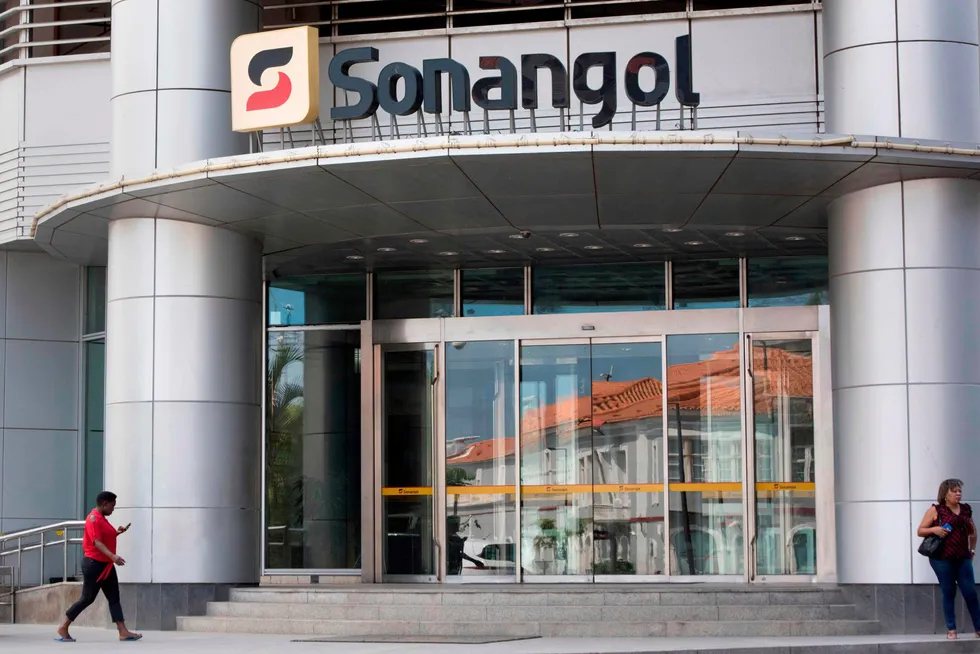Selection: the headquarters of Angolan state oil company Sonangol in Luanda