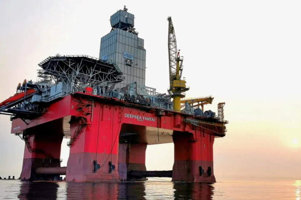 On target: the semisub Deepsea Yantai drilled for Neptune Energy at Dugong