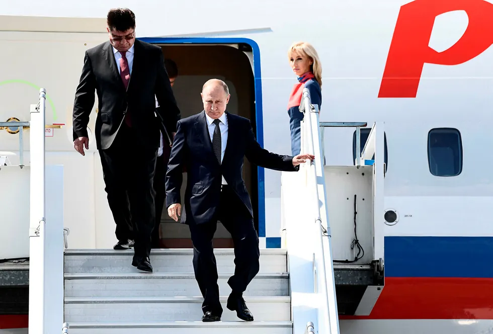 Russlands president Vladimir Putin vant en politisk seier i Finland, men nå venter økonomisk svie. Foto: Jonathan Nackstrand/AFP/NTB Scanpix