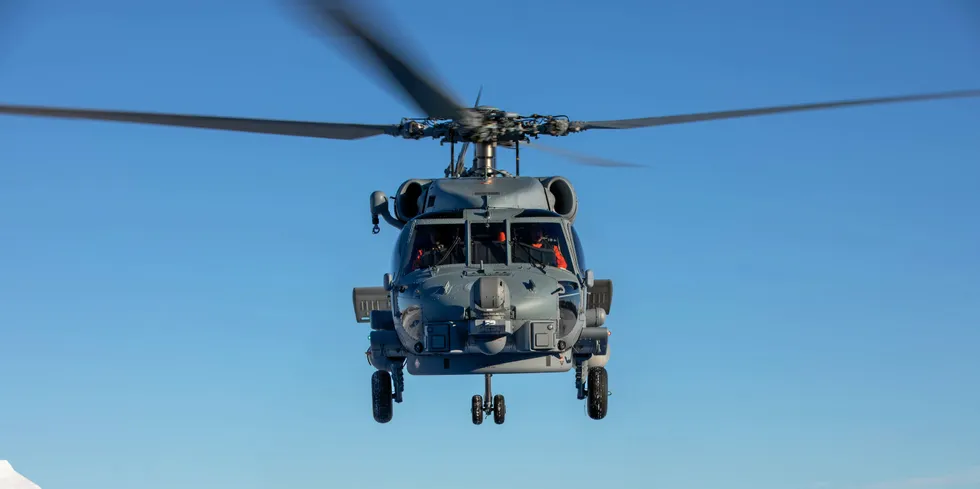 Regjeringen har bestilt seks nye NH-60R Sea Hawk-helikoptre.