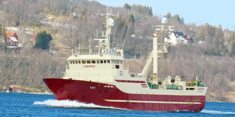 «Langenes» fra Ålesund er leid inn av Fiskeridirektoratet for å rydde sjøen for tapte fiskeredskaper fra slutten av august til oktober.