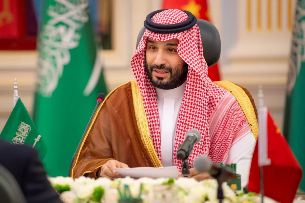 Saudi Crown Prince Mohammed bin Salman.