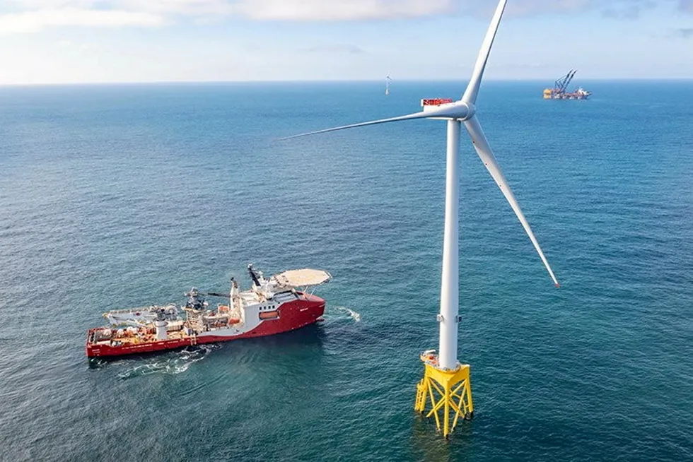 Seagreen: installation work is ongoing on what will be Scotland’s biggest wind farm