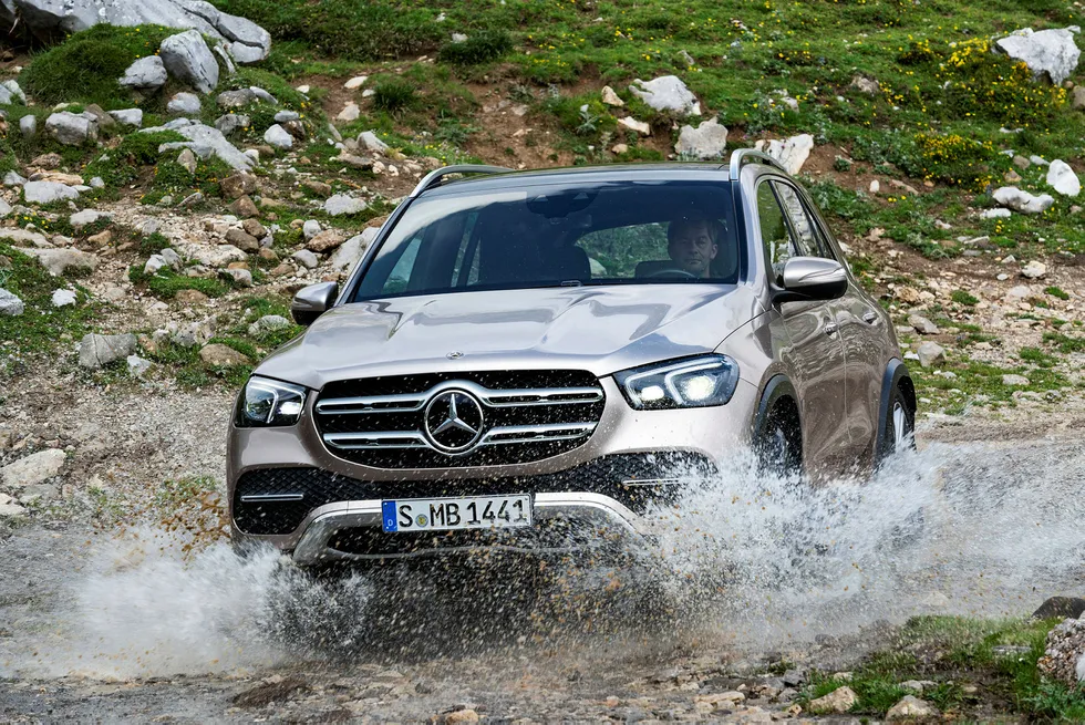 Mercedes-Benz GLE har vokst i lengden, og fått en rekke nye tekniske nyvinninger.
