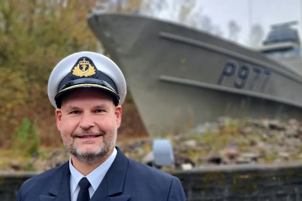 Kommandørkaptein i Sjøforsvaret, Nils Nordstrand er opptatt av at norske verft er en viktig del av det norske forsvaret.