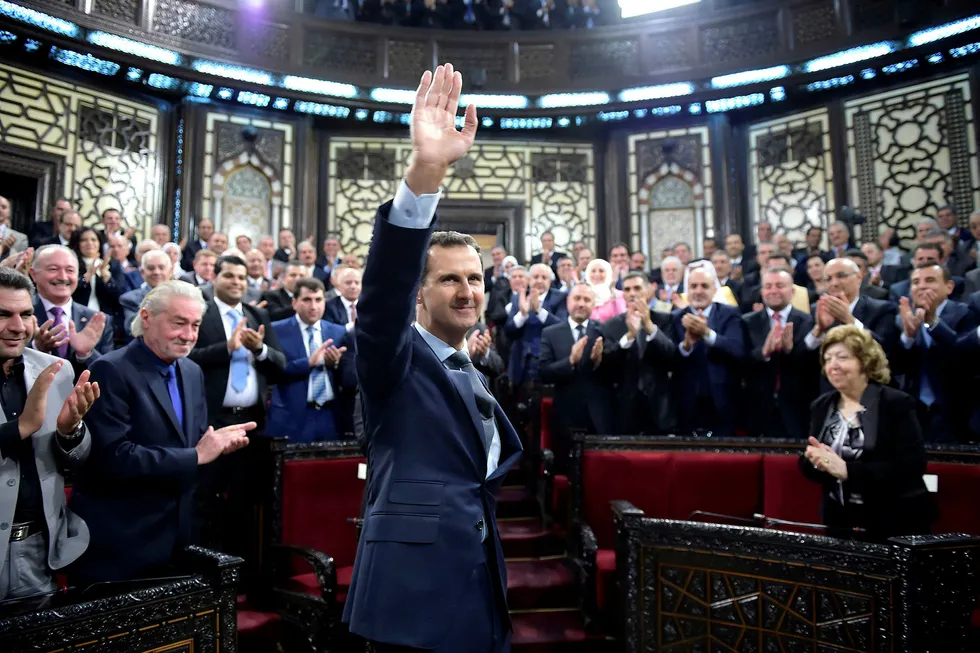 Syrias president Bashar al-Assad. Foto: SANA/Reuters/NTB scanpix