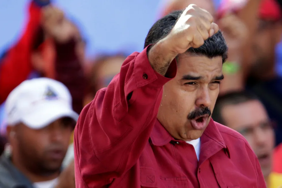 Venezuelas President Nicolás Maduro. Foto: REUTERS/Ueslei Marcelino