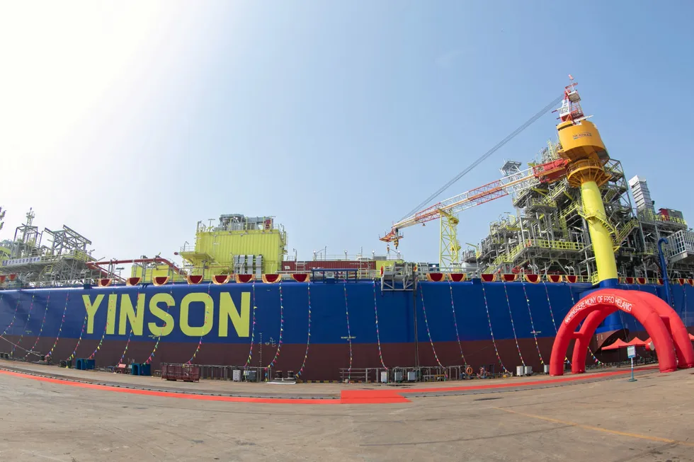 Wide angle view: the Helang FPSO is part of Yinson Holdings’ fleet