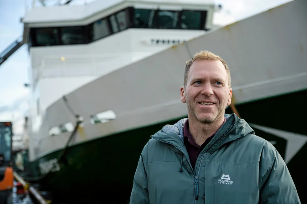 Tommy Torvanger, konsernsjef i fiskerikonsernet Nergård er styreleder i Global Florø som nå må møte i retten.