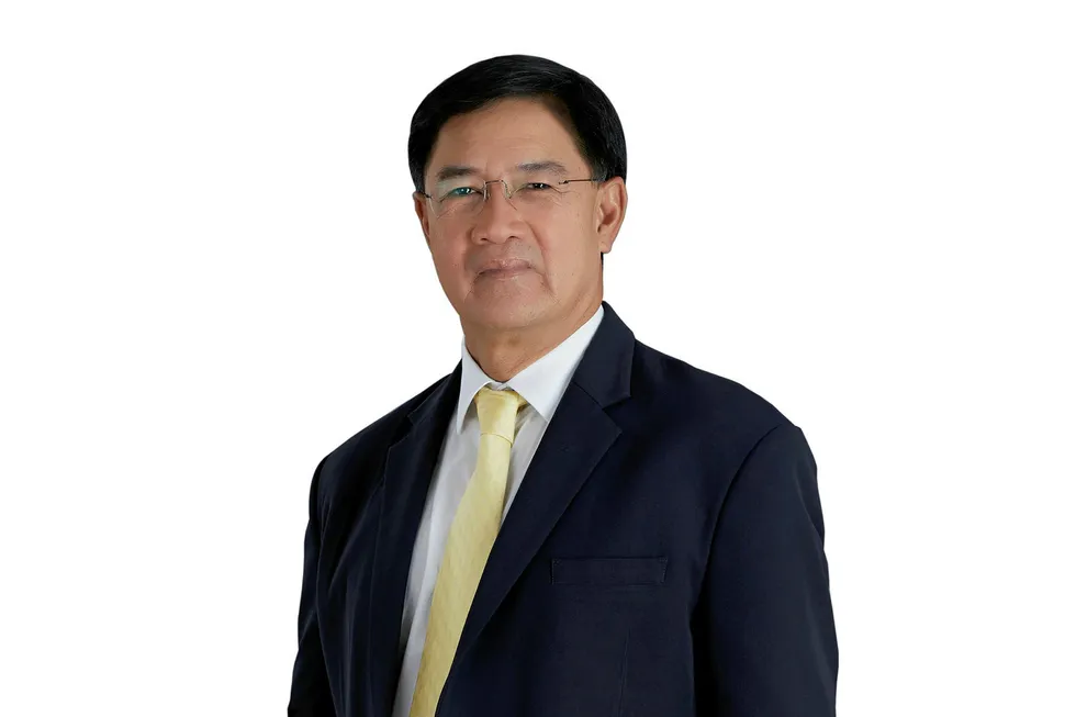 Leading the way: PTTEP chief executive Phongsthorn Thavisin