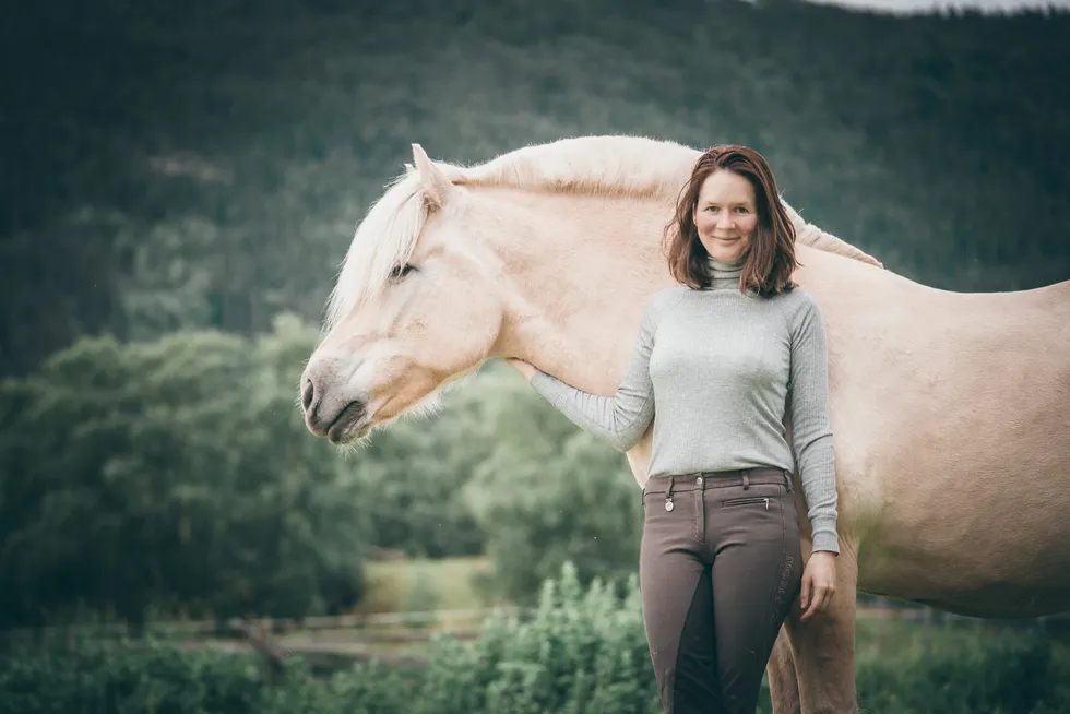 Kristine Flittie Romslo drømte om å bli ridelærer og politi da hun var barn.