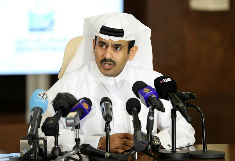 Taking control: Qatar Petroleum chief executive Saad Sherida Al-Kaabi