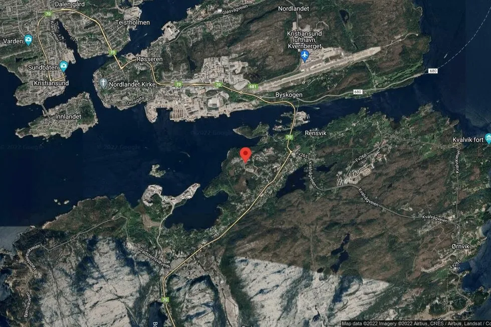 Området rundt Søster Fridas vei 11, Kristiansund, Møre og Romsdal
