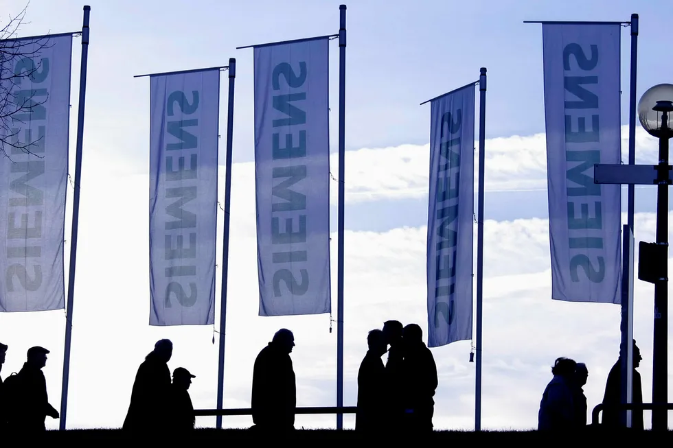 – Vi beklager at Statnett har valgt å midlertidig suspendere Siemens as som leverandør, skriver informasjonssjef Lars-Einar Petterson til DN. Foto: MICHAEL DALDER