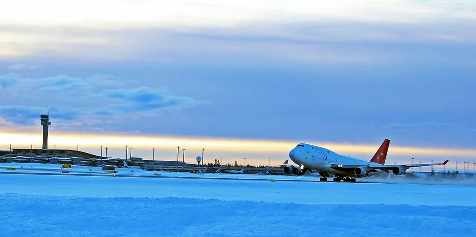 Det slovakiske fraktselskapet Air Cargo Global vil bruke en Boeing 747-400F på ruten mellom Oslo og Tianjin.