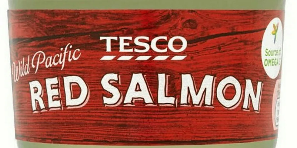 Certain seafood sales at UK retail have enjoyed a healthy bump in the past few months, but canned salmon is not one of them.