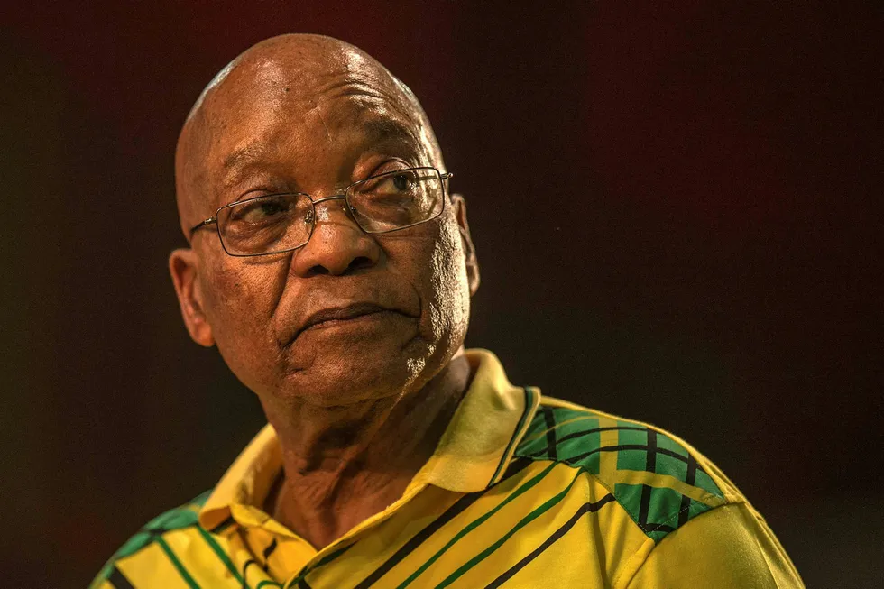 Eks-president Jacob Zuma i Sør-Afrika. Foto: Mujahid Safodien/NTB Scanpix