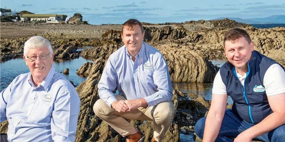 Cork-based Keohane seafoods was founded by Michael Keohane and his two sons Colman and Brian in 2010.