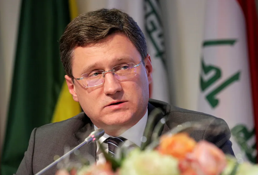 Targets exceeded: Russian Deputy Prime Minister Alexander Novak.