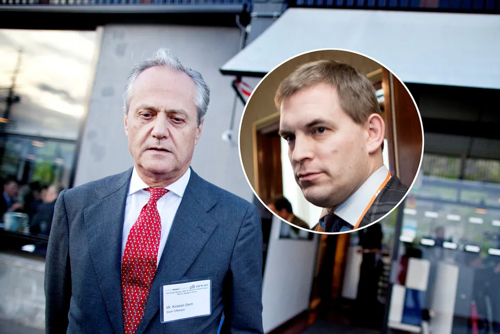 De største eierne i EMGS er investor Kristian Siem gjennom Siem Investments og bergensinvestor Frederik W. Mohn (innfelt) gjennom Perestroika.